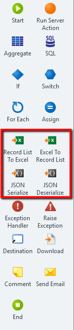 Excel Csv Xmlファイルのインポートとエクスポート Outsystems評価