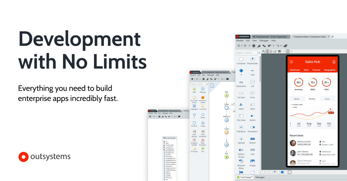 Low-Code Development Platform for Enterprise Applications | OutSystems